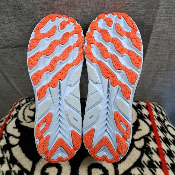 Size 9.5D Men Hoka One One Clifton 8 running shoes in the Goblin Blue main image 7